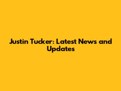 Justin Tucker: Latest News and Updates